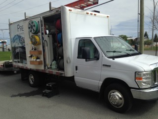 Service de lavage mobile de camion à Ville Mont-Royal - Lavage Pression Net à Morin Heights 